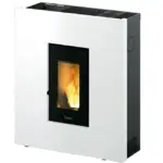 Estufa de pellet ECO PASILLO-8 7,82 Kw blanco