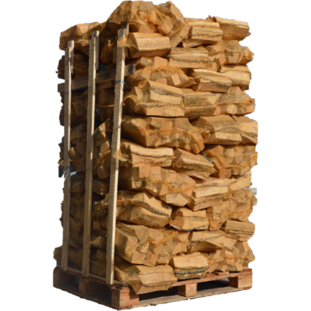 Palet de 70 redes de leña de 25dm3 en 33cm